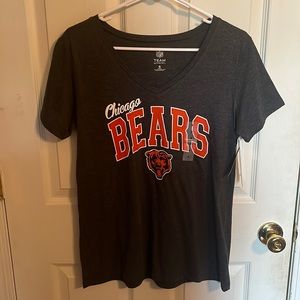 Chicago Bears V Neck T Shirt